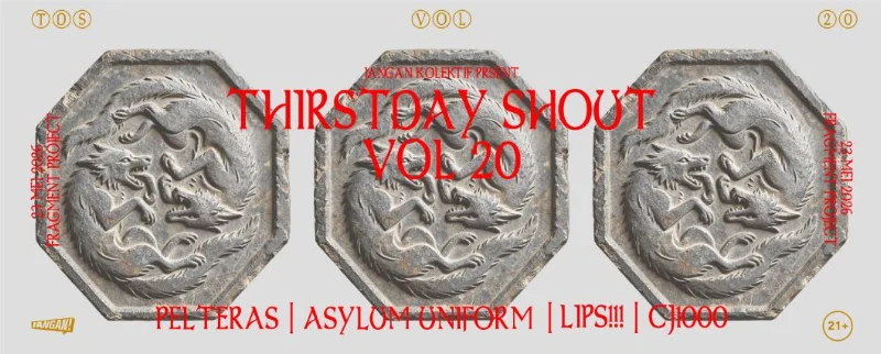 Poster Thristday Shout 20