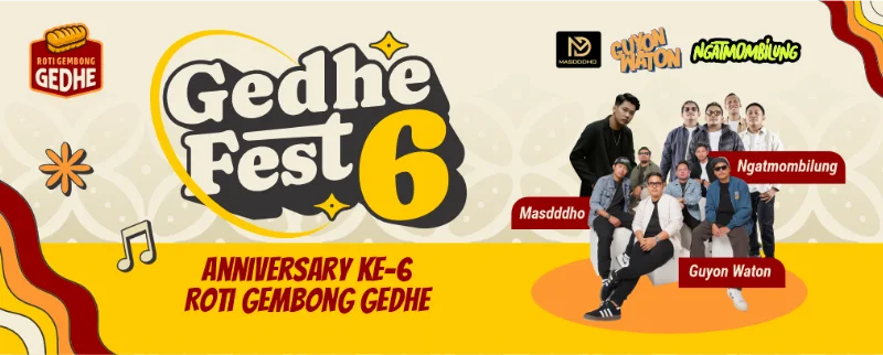 Poster GEDHE FEST 6