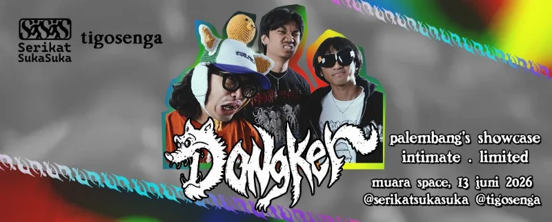 Poster DONGKER Palembang Intimate Showcase