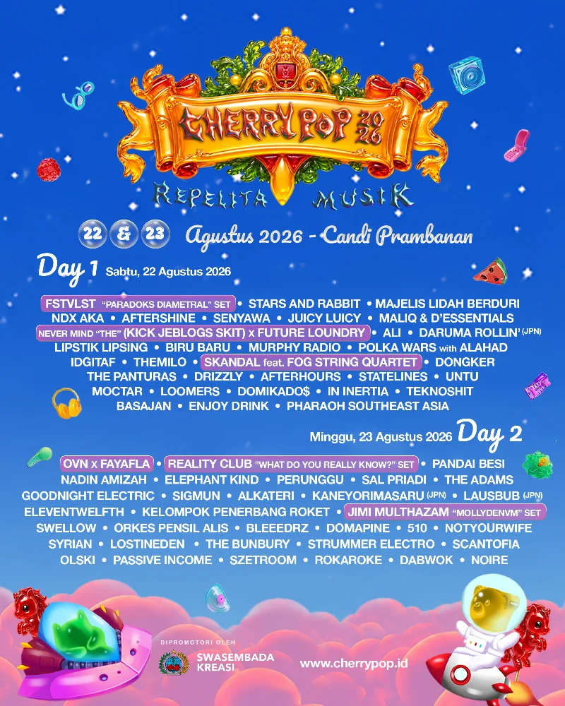 Poster CherryPop Festival 2026