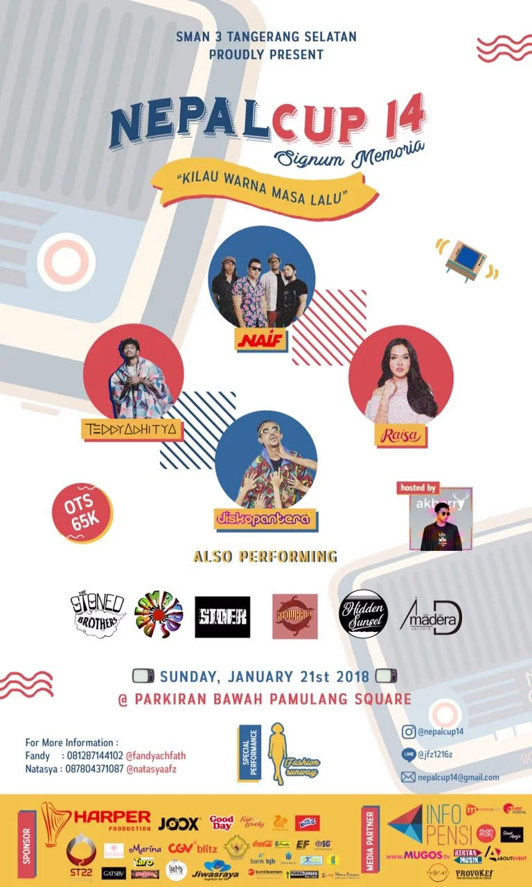 Poster SMAN 3 TANGERANG SELATAN - NEPAL CUP 14