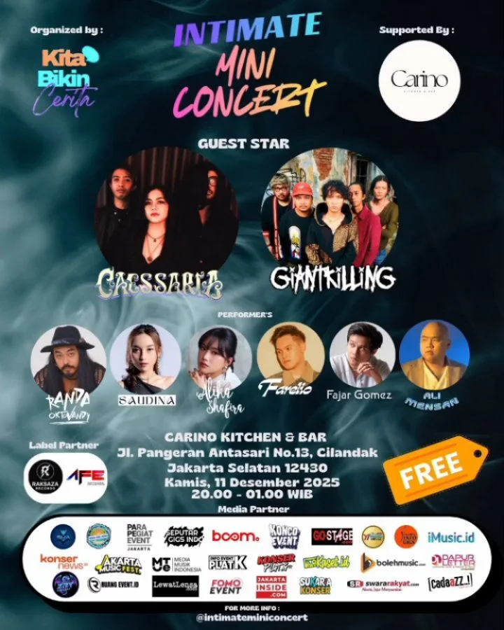 Poster INTIMATE MINI CONCERT VOL.5