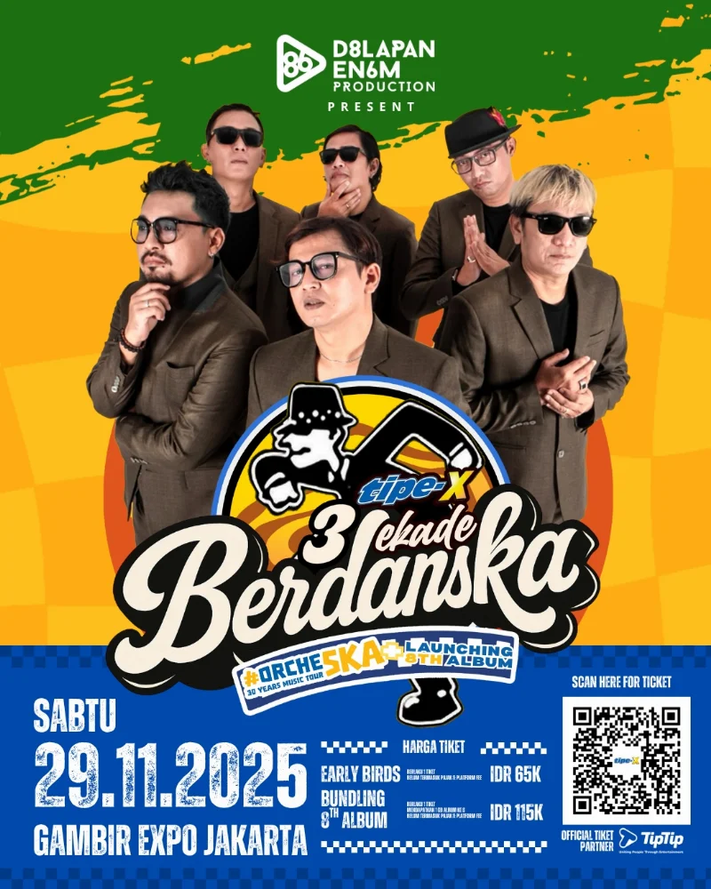 Poster TIPE-X 3 Dekade Berdanska