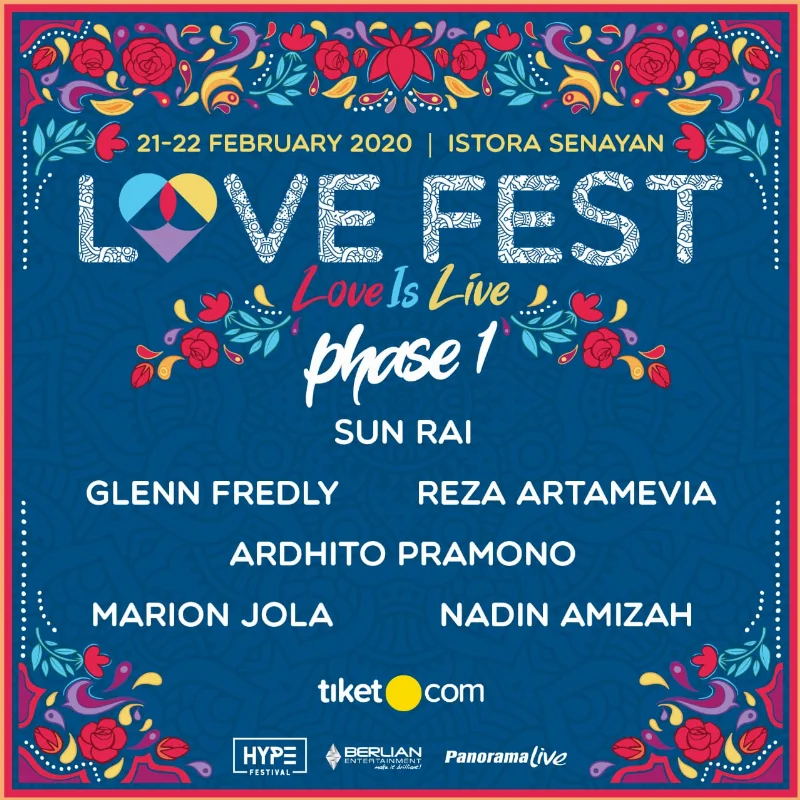 Poster LOVE FEST 2019