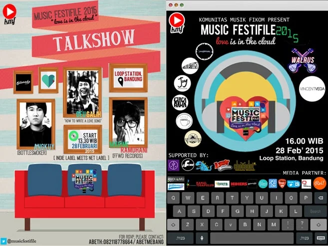 Poster Music Festifile 2015