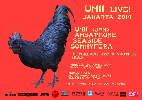 Poster Unii Live! Jakarta 2014