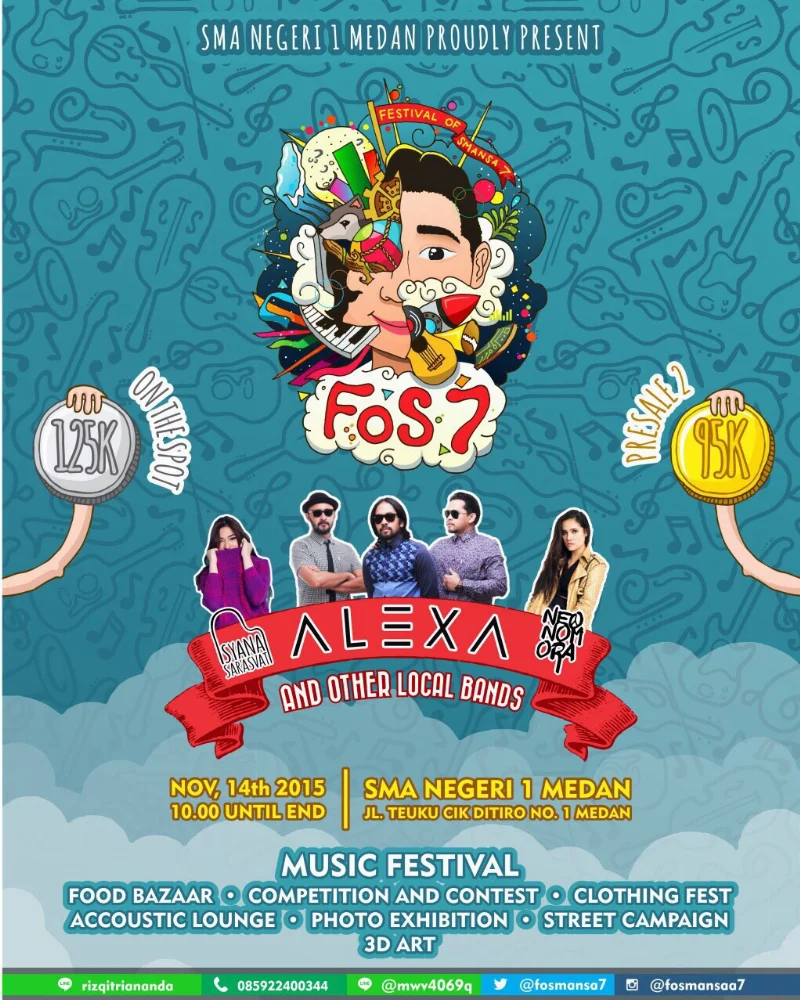 Poster SMAN 1 Medan - FOSMANSAA 7