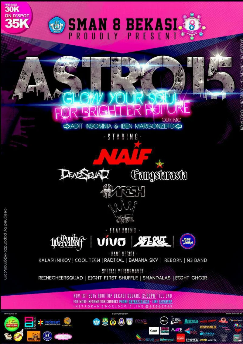 Poster SMAN 8 BEKASI - ASTRO 15