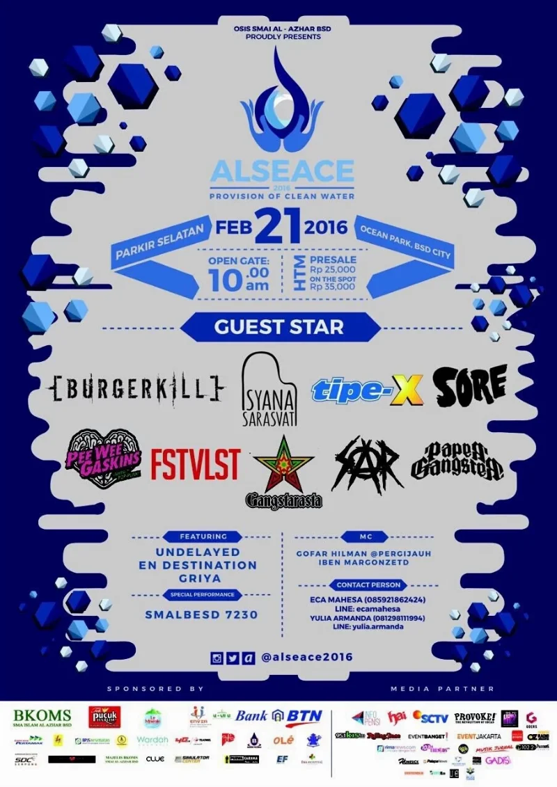 Poster SMAI AL - AZHAR BSD - ALSEACE 2016