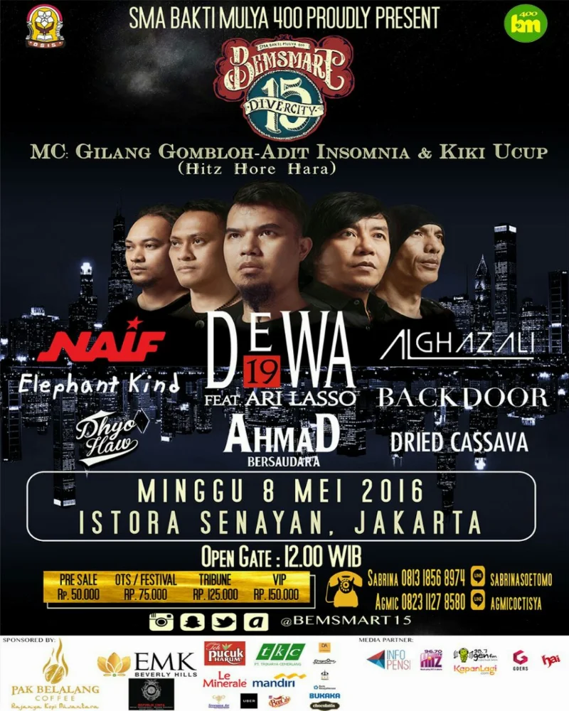 Poster BEMSMART 15 SMA BAKTI MULYA 400