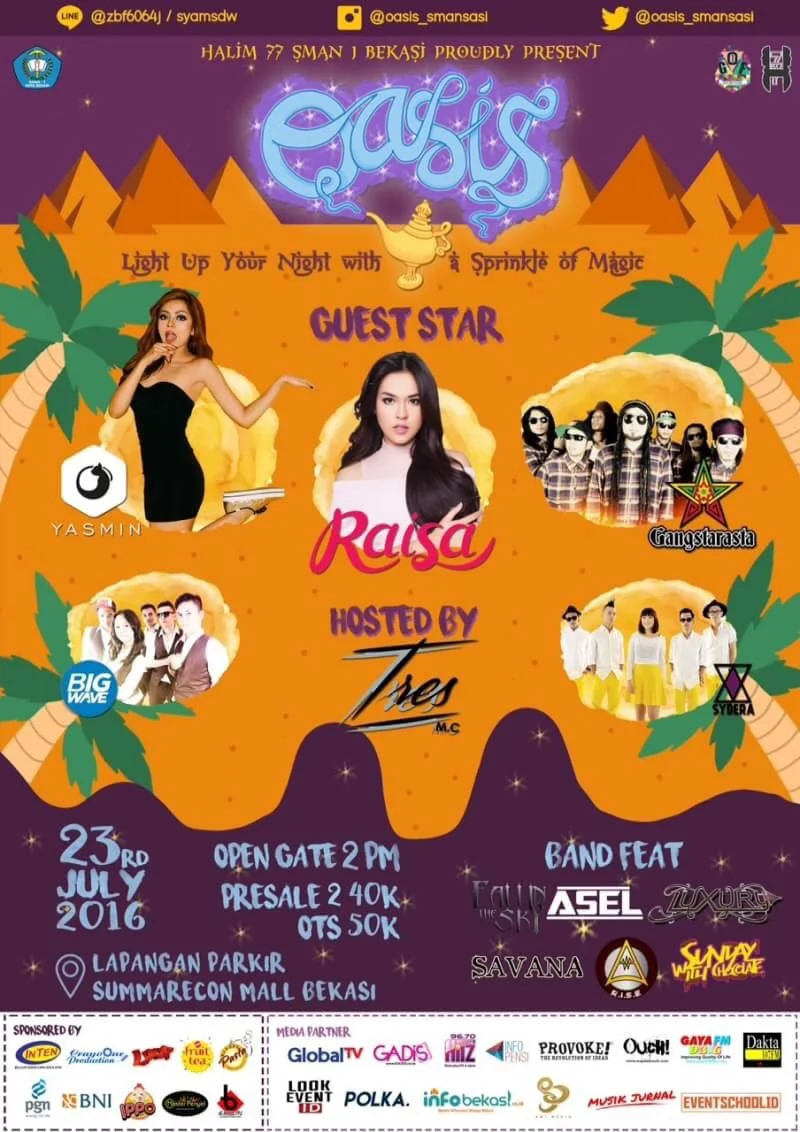 Poster SMAN 1 BEKASI - OASIS 2016