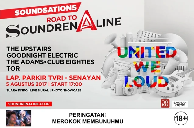 Poster Road To SoundrenAline Jakarta Selatan