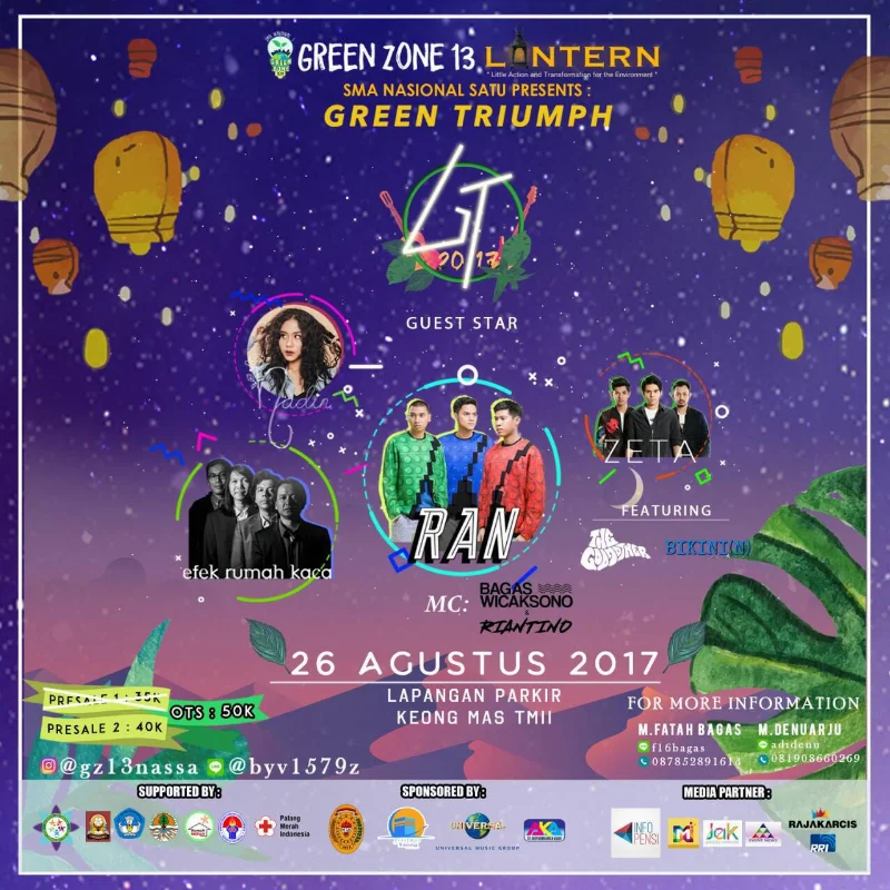 Poster SMA NASIONAL 1 - GREEN TRIUMPH