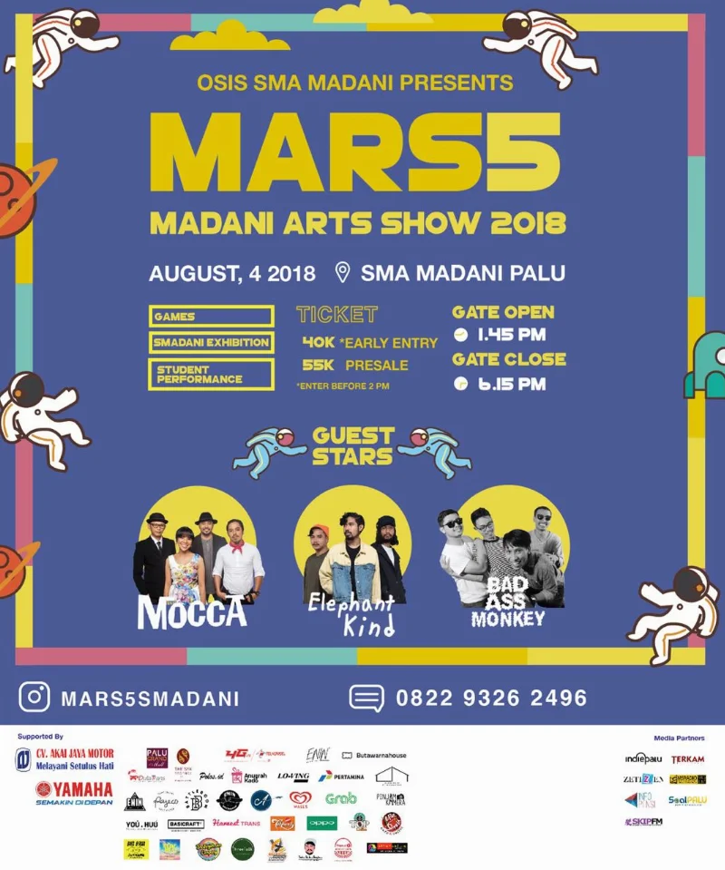 Poster SMA MADANI - MARS 5