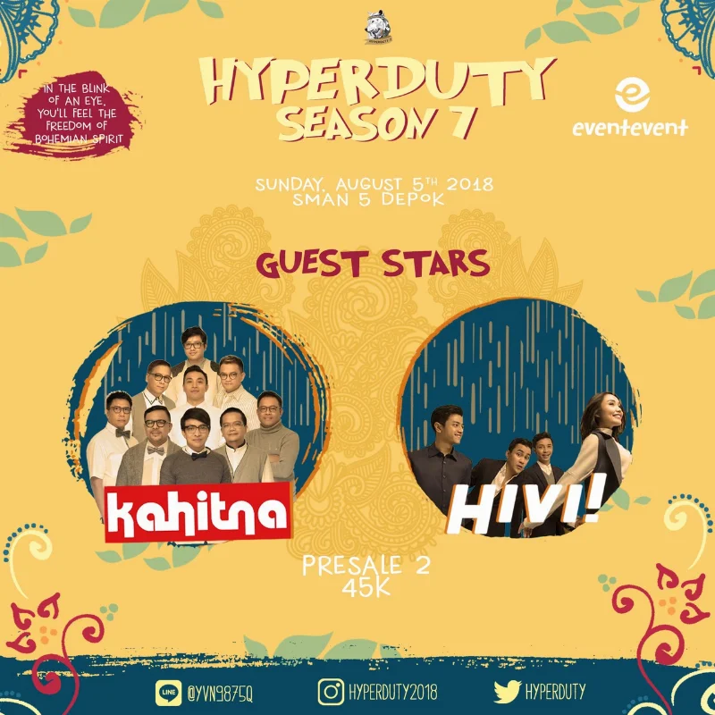 Poster SMAN 5 Depok - Hyperduty 2018