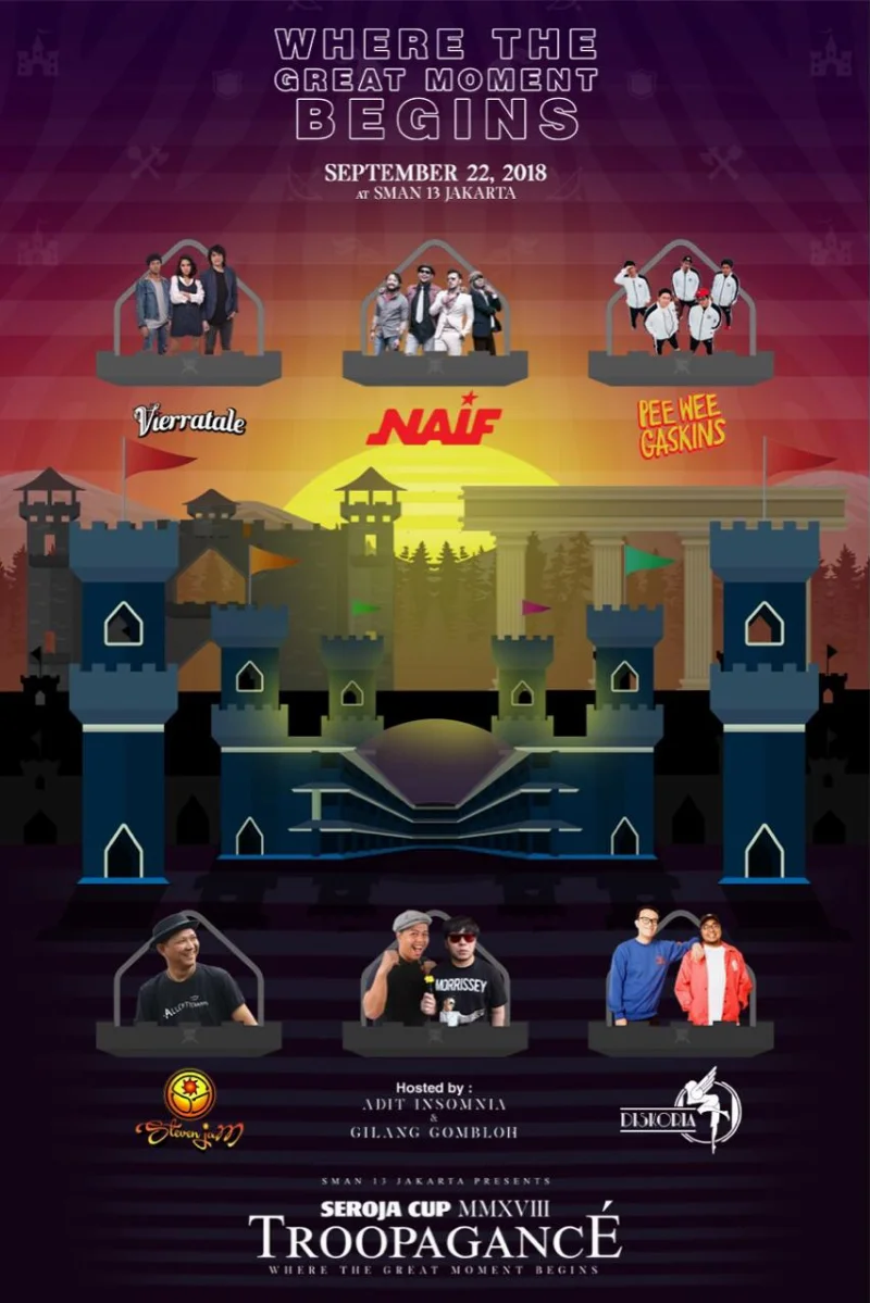 Poster SMAN 13 JAKARTA - SEROJA CUP 2018