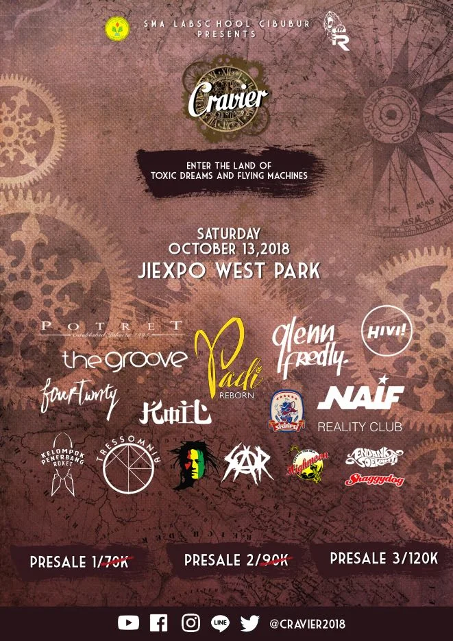 Poster SMA LABSCHOOL CIBUBUR - CRAVIER 2018