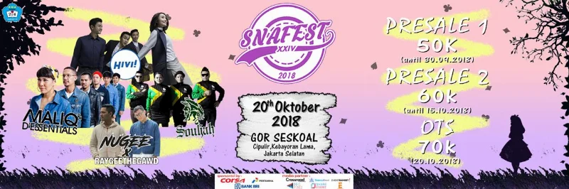 Poster SMAN 24 JAKARTA - SNAFEST 2018