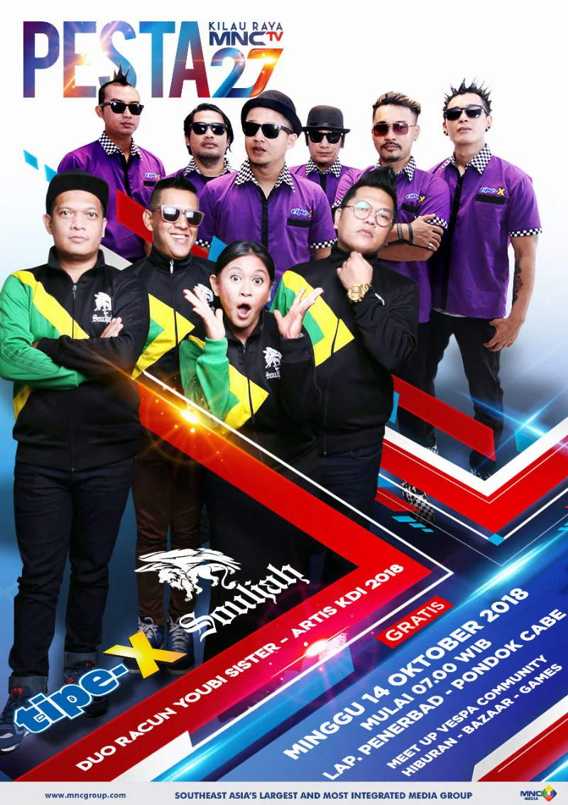 Poster PESTA KILAU RAYA MNC 27