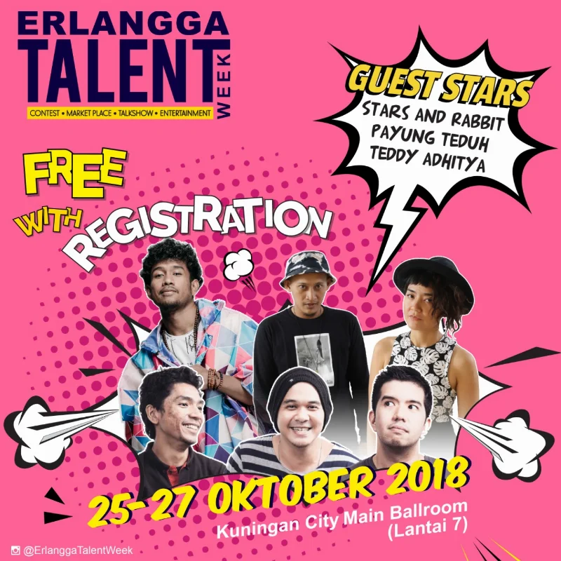 Poster ERLANGGA TALENT WEEK