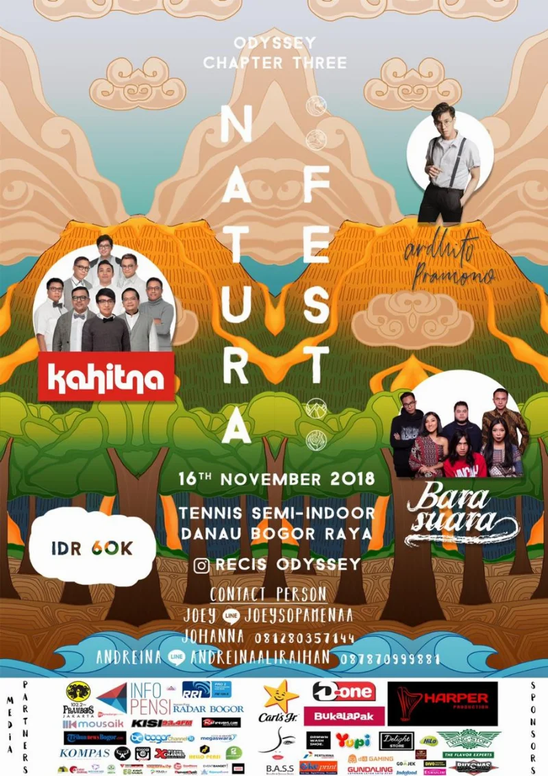 Poster SMA REGINA PACIS BOGOR - RECIS ODYSSEY