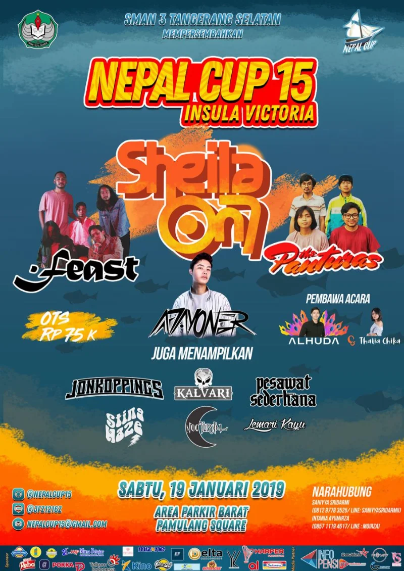 Poster SMAN 3 TANGERANG SELATAN - NEPAL CUP 2018