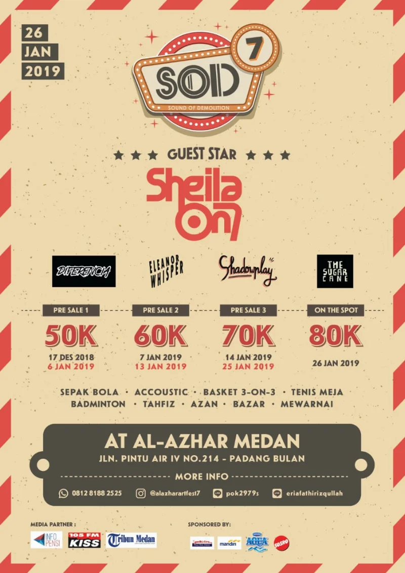 Poster SMAI AL - AZHAR MEDAN - SOD 7