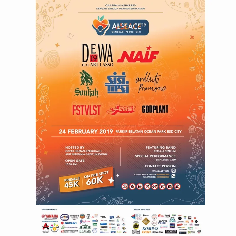 Poster SMAI AL - AZHAR BSD - ALSEACE 2019
