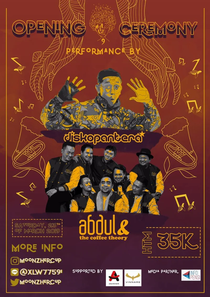 Poster SMAN 2 Tangerang Selatan - Opening Moonzher Cup