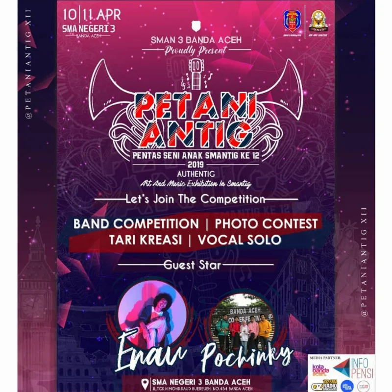 Poster SMAN 3 Banda Aceh - PETANI ANTIG