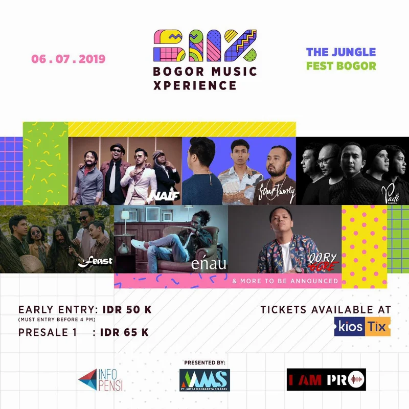 Poster Bogor Music Xperience