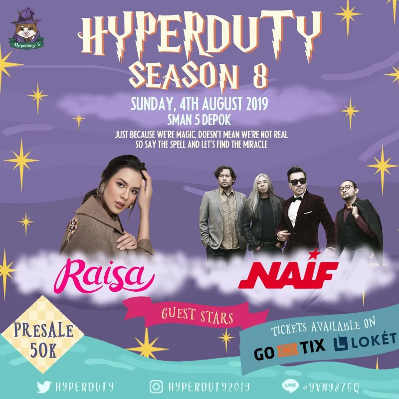 Poster SMAN 5 Depok - Hyperduty 2019