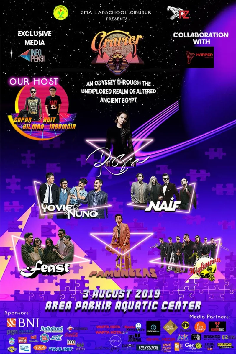 Poster SMA Labschool Cibubur - CRAVIER 2019