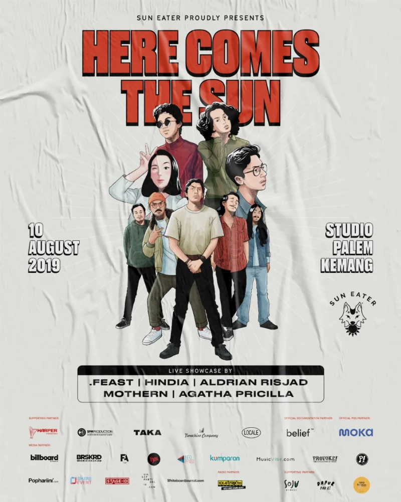Poster Here Comes The Sun Presented By Sun Eater