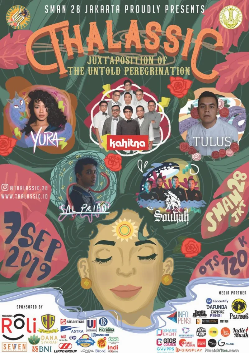 Poster SMAN 28 Jakarta - Thalassic 2019