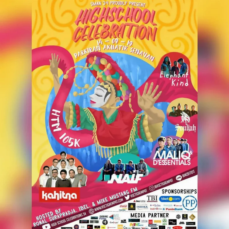 Poster SMAN 34 JAKARTA - HSC 2019