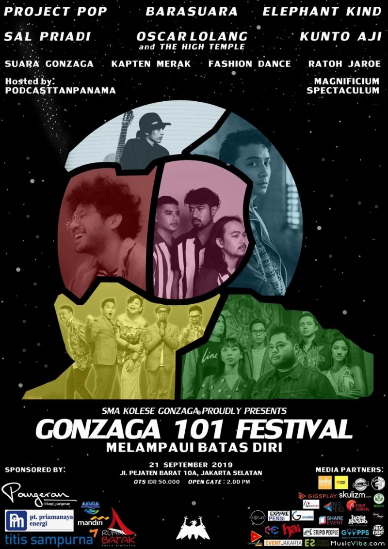 Poster SMA Kolase Gonzaga - Gonzfest 2019