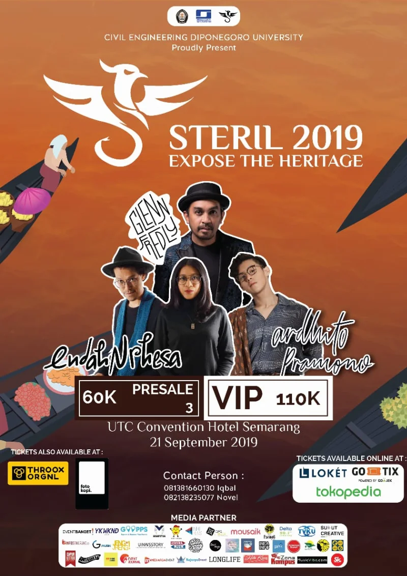 Poster Teknik Sipil Universitas Diponegoro - STERIL 2019