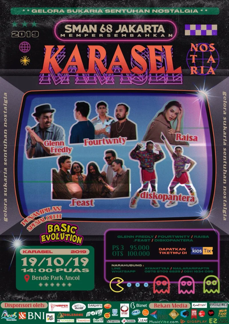 Poster SMA 68 Jakarta - KARASEL 2019