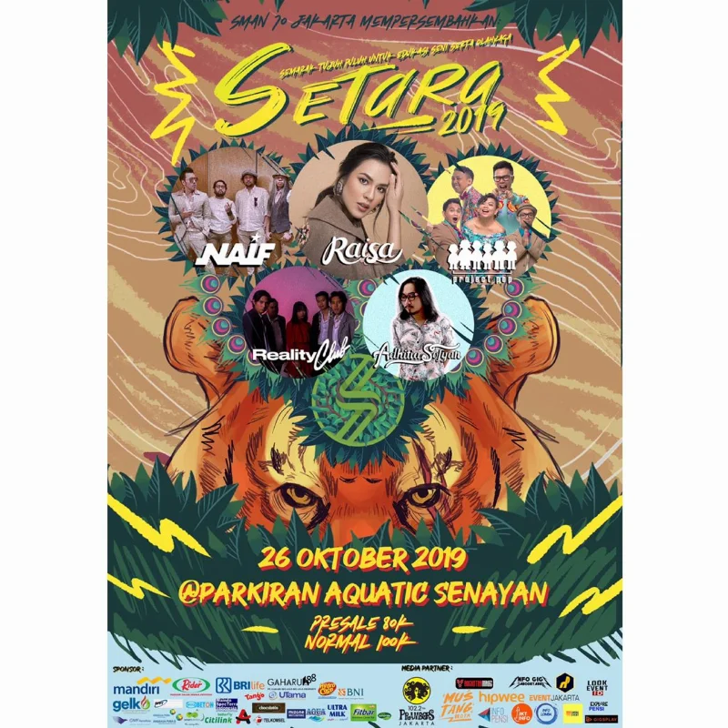 Poster SMAN 70 Jakarta - SETARA 2019