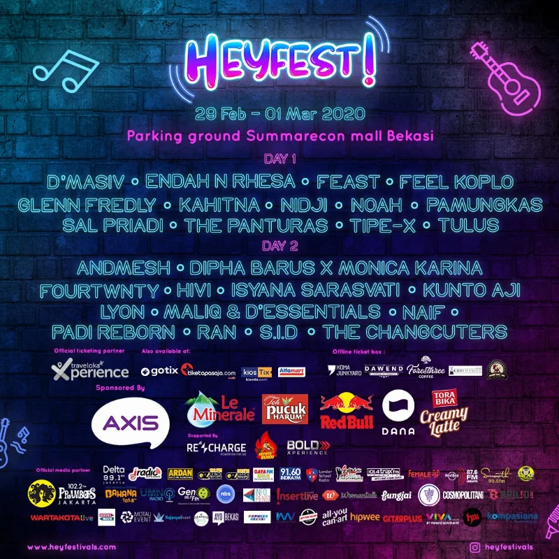 Poster HeyFestival 2020