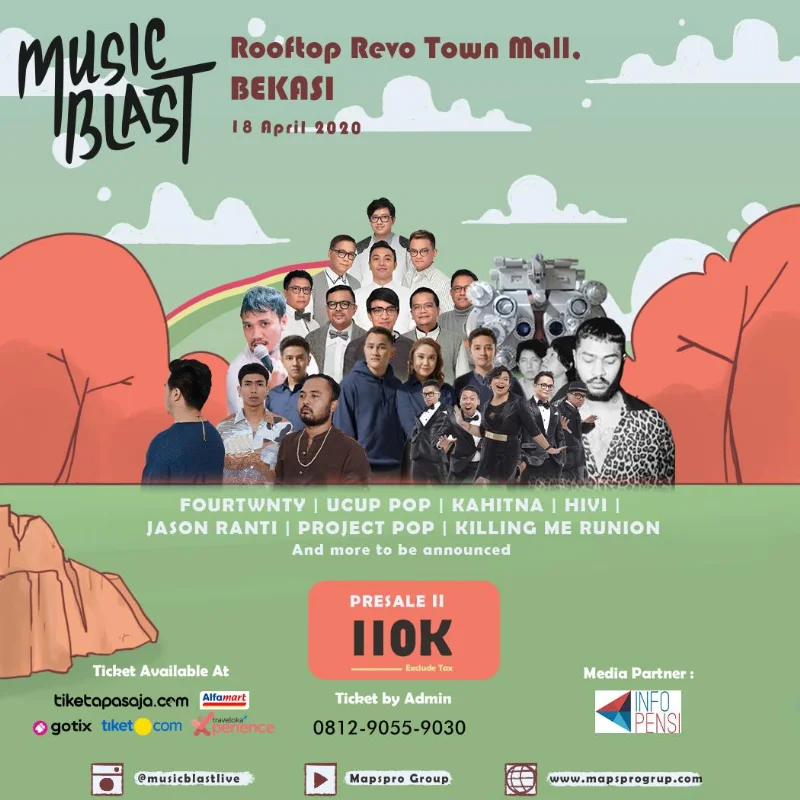 Poster MusicBlast 2020