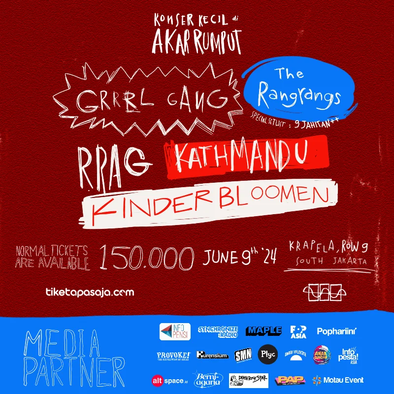 Poster Konser Kecil Akar Rumput