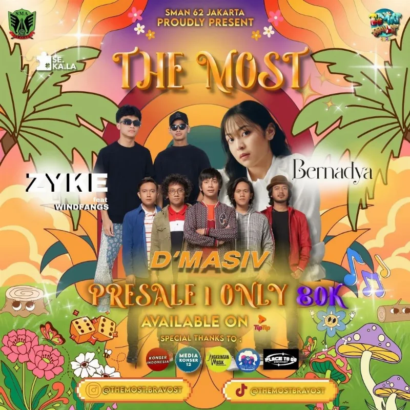 Poster The Most Bravost - SMAN 62 Jakarta