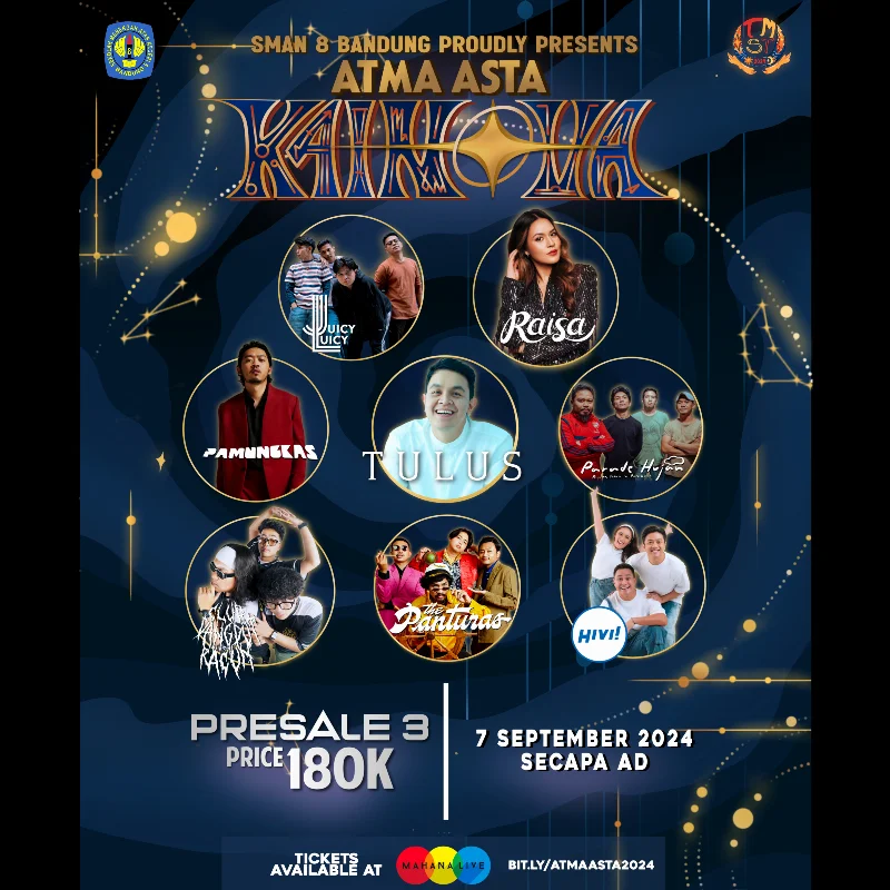 Poster Atma Asta 2024 - SMAN 2 Bandung