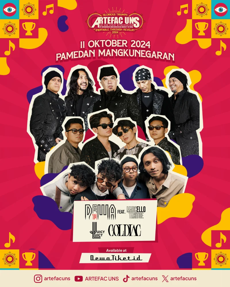 Poster Artefac 2024 - Universitas Negri Sebelas Maret Solo