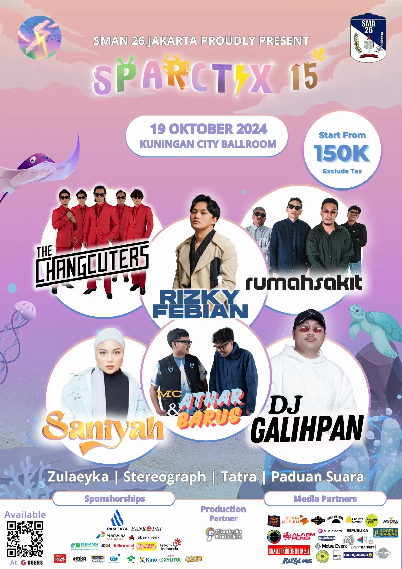 Poster SPARCTIX - SMAN 26 Jakarta