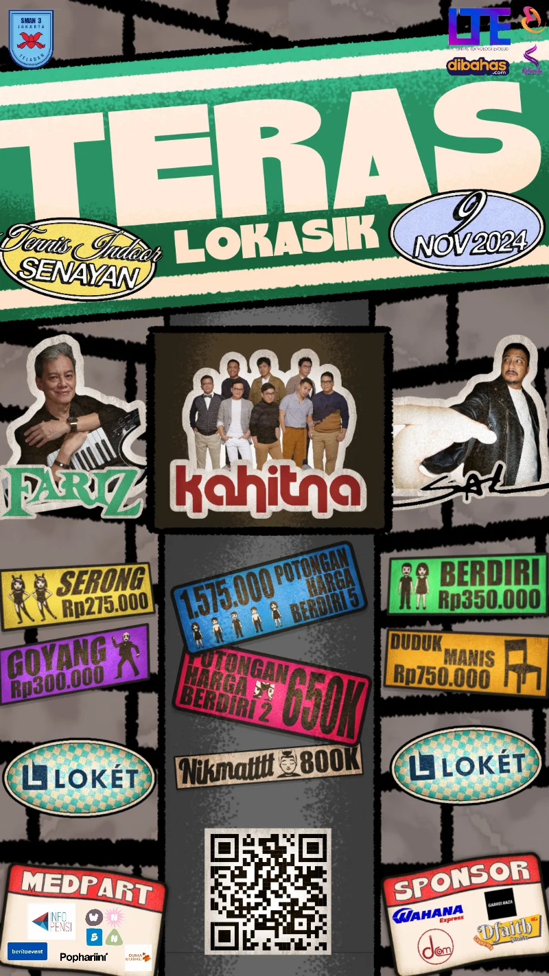 Poster SMAN 3 Jakarta - TERAS 2024