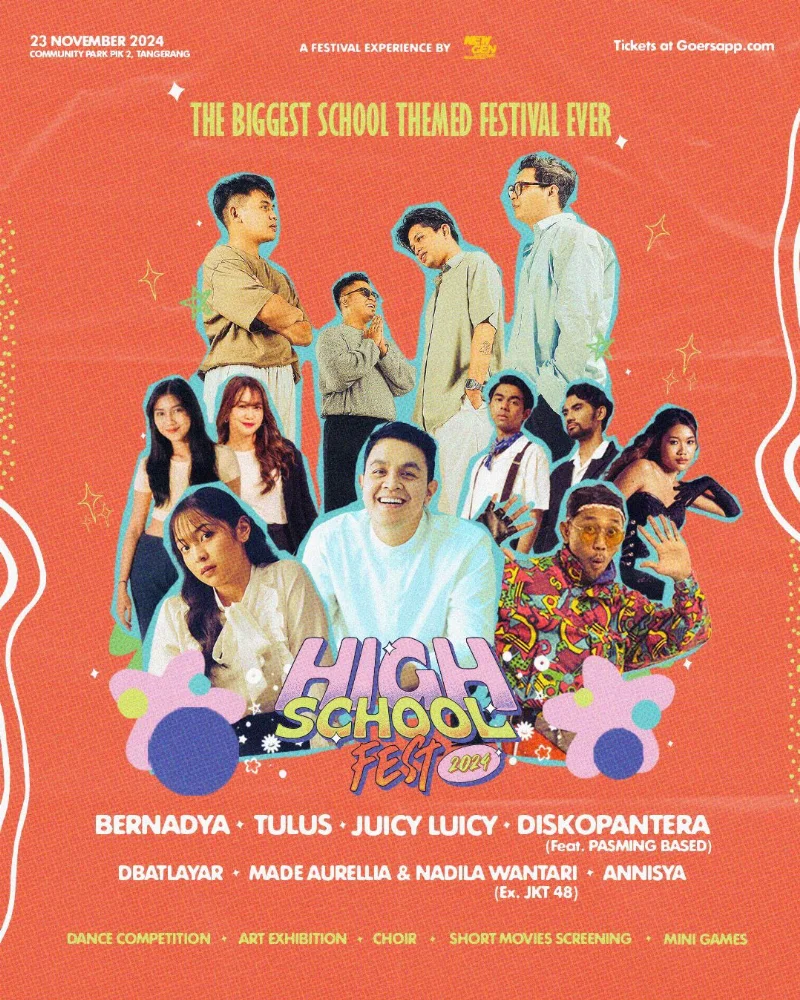 Poster High School Fest 2024