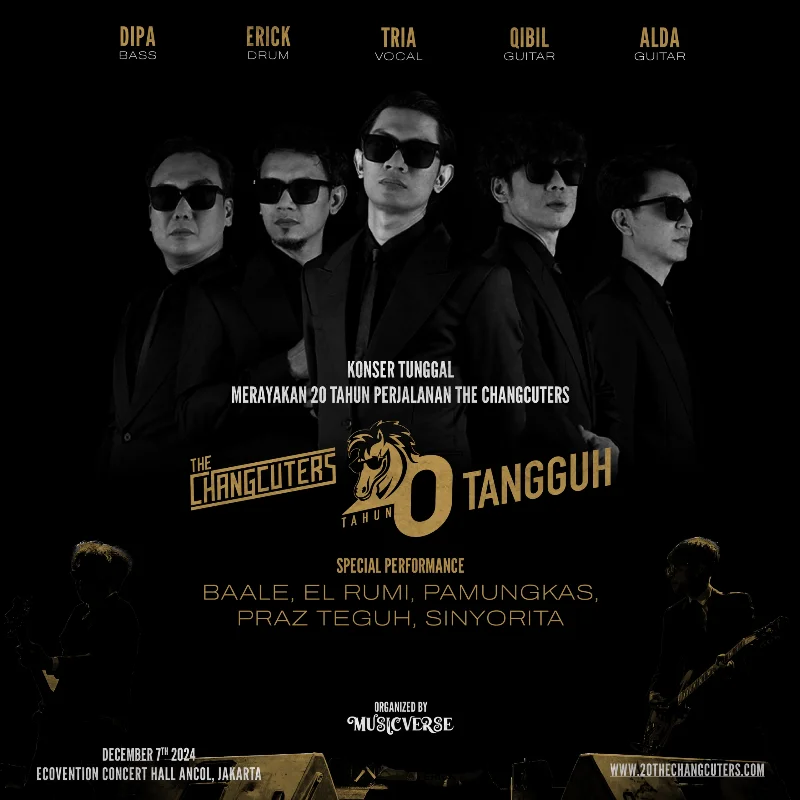 Poster The Changcuters 20 Tahun Tangguh